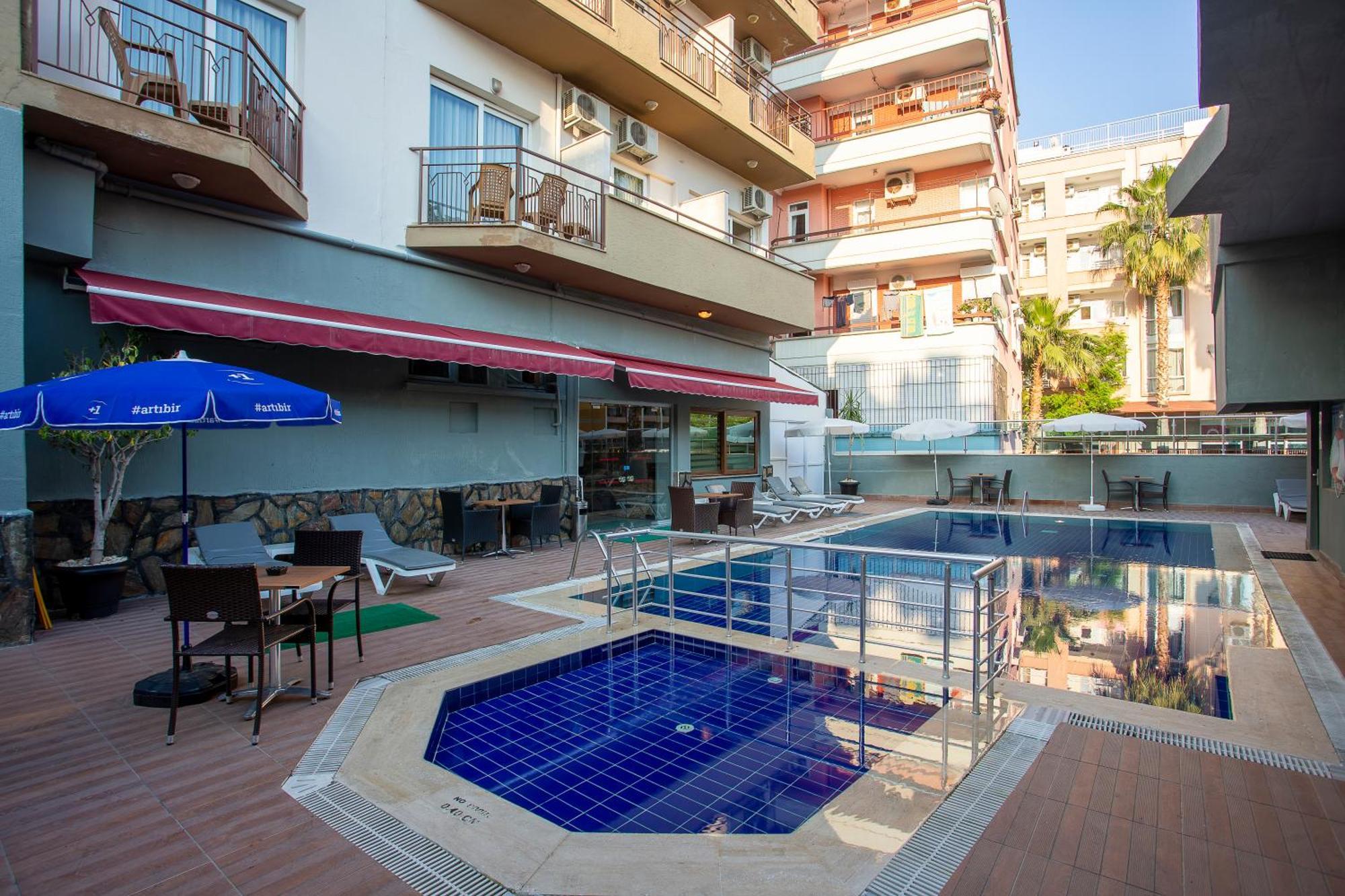 Aslan Corner Hotel Alanya Exterior foto