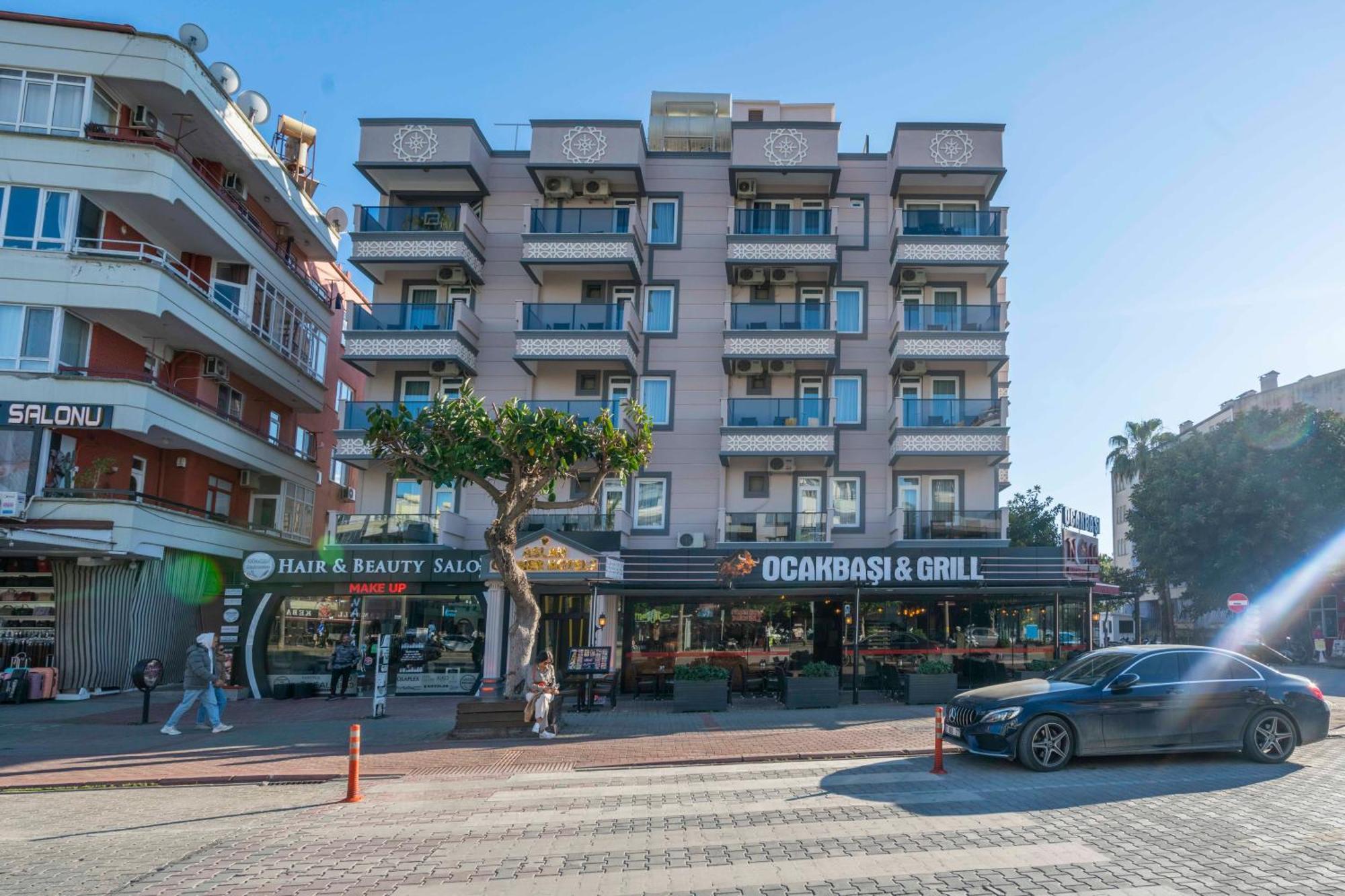 Aslan Corner Hotel Alanya Exterior foto