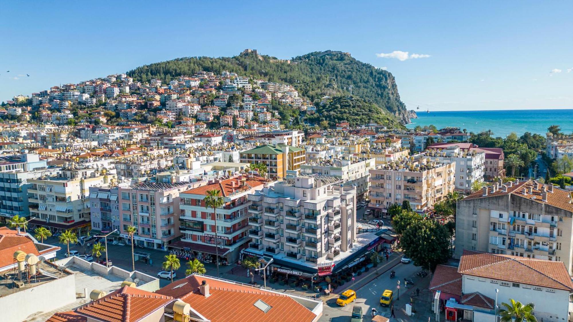 Aslan Corner Hotel Alanya Exterior foto